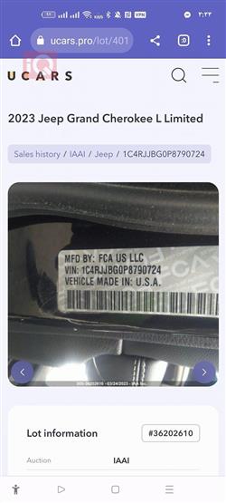 Jeep Grand Cherokee L